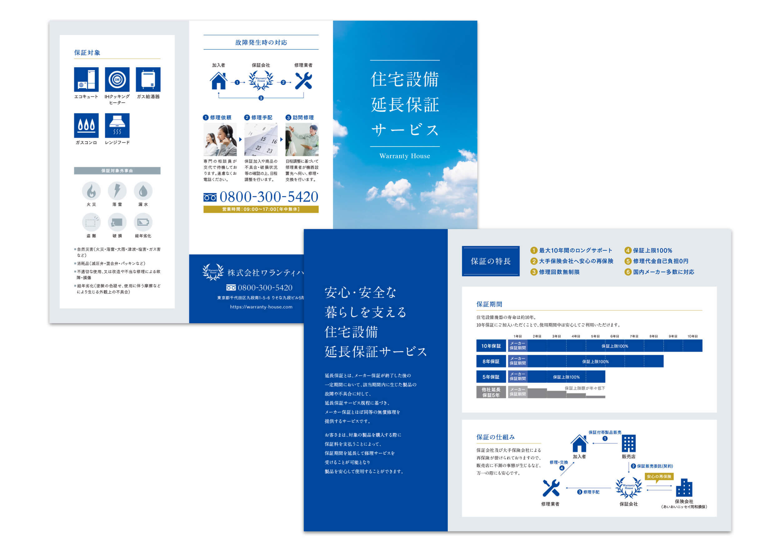 サービス紹介 リーフレット制作_210 - 東京のブランディング会社